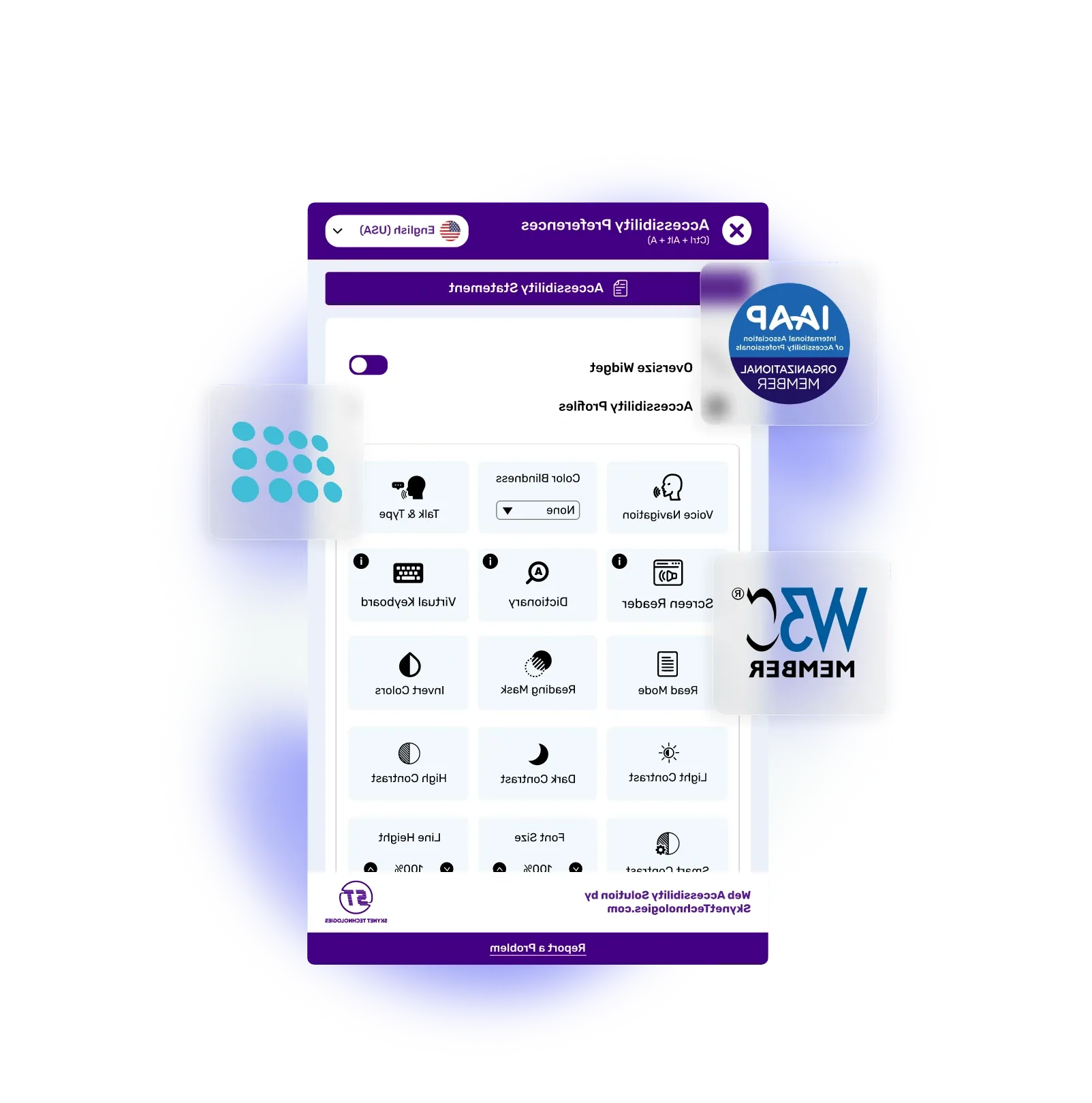 nopCommerce Accessibility Widget