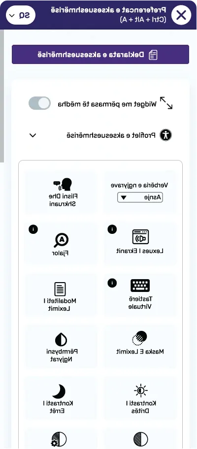 Albanian Accessibilitytoolbar