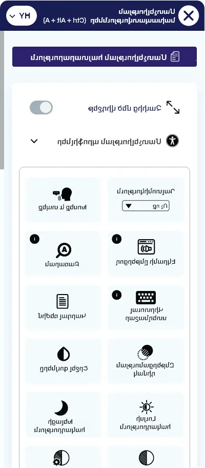 armenian accessibility toolbar