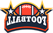 football theme logo